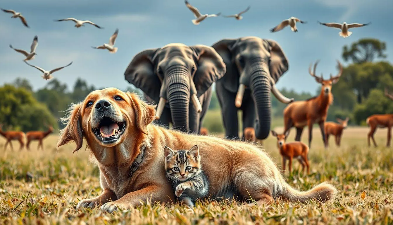 Perbedaan Makna Berdasarkan Kondisi Hewan (c) Ilustrasi AI