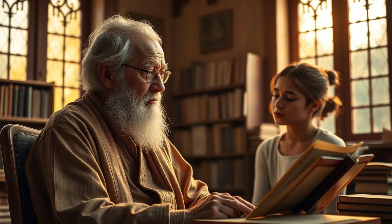 Pesan dan Hikmah dari Mimpi Memeluk Guru Sambil Menangis (c) Ilustrasi AI