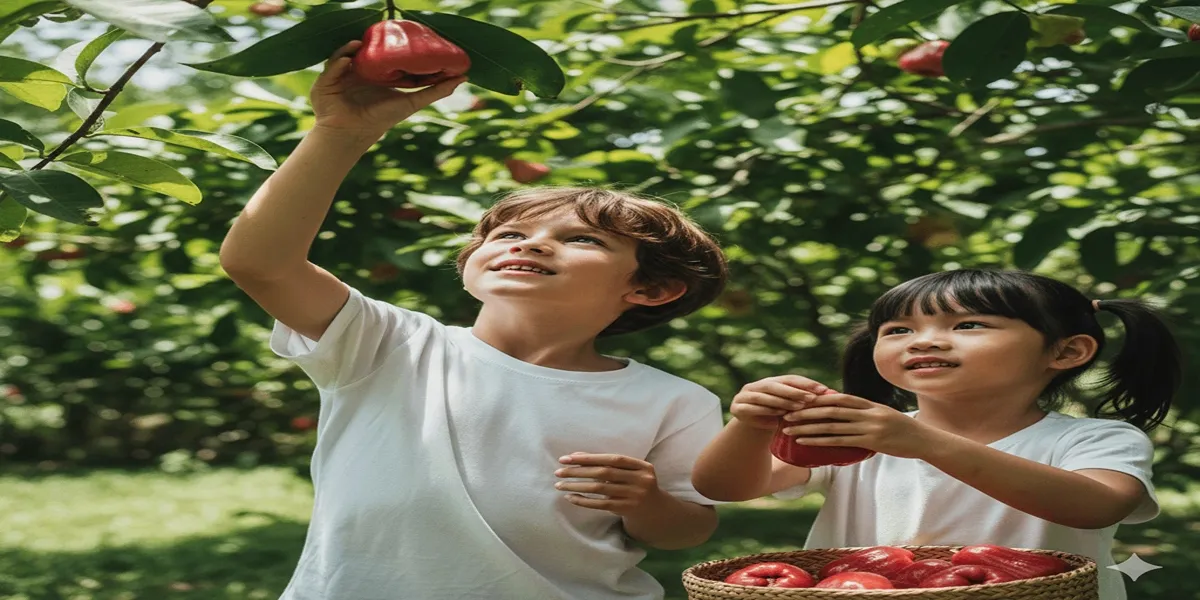 Faktor-Faktor yang Mempengaruhi Mimpi Memetik Buah Jambu Air (c) Ilustrasi AI