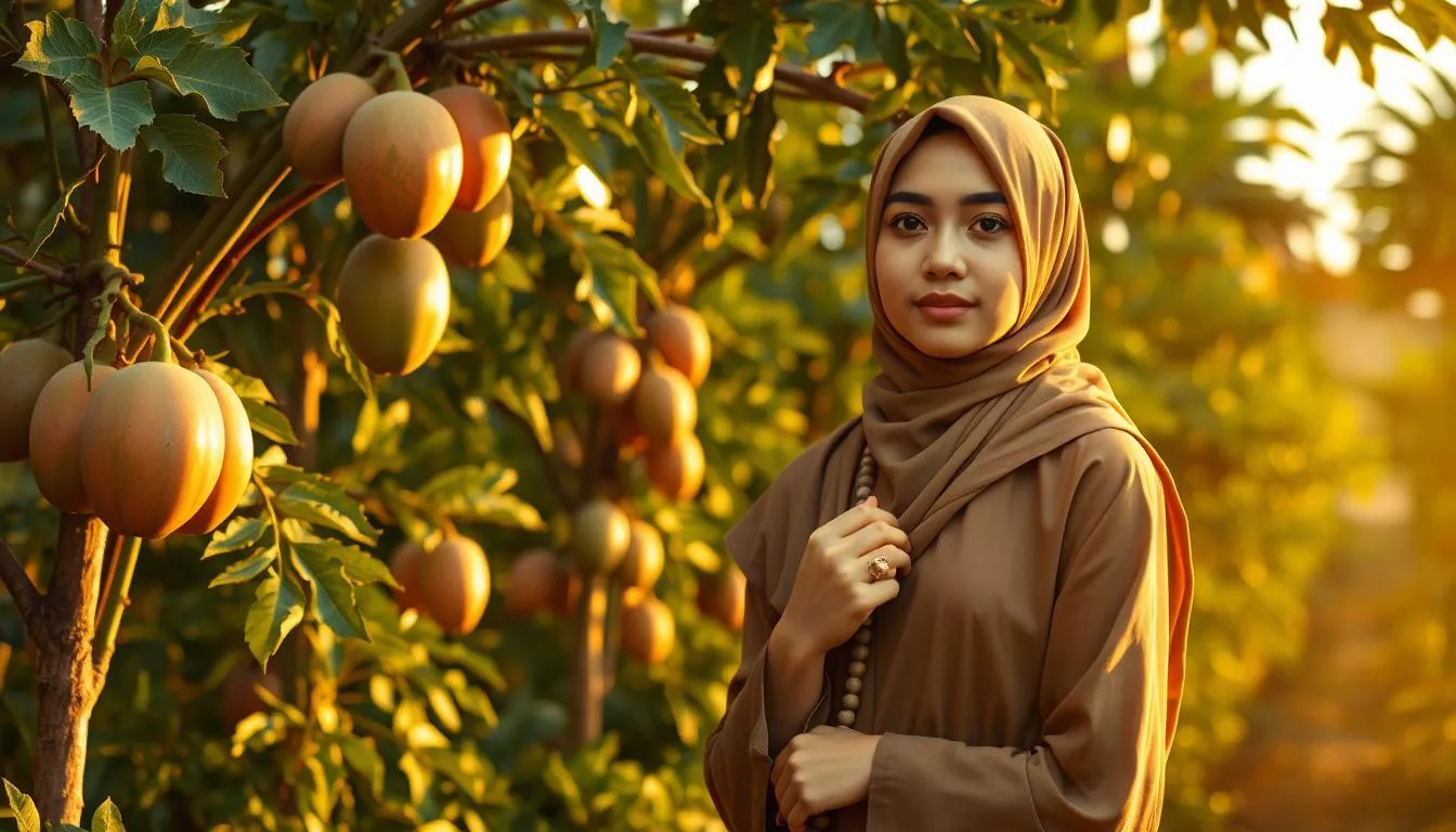 Tips Menyikapi Mimpi Memetik Buah Pepaya (c) Ilustrasi AI