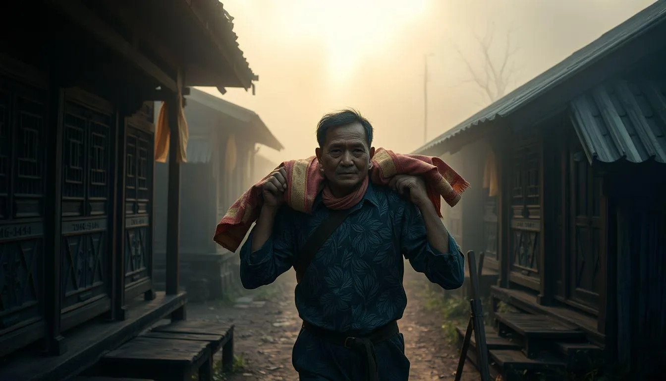 Pengertian dan Makna Dasar Mimpi Memikul Mayat (c) Ilustrasi AI