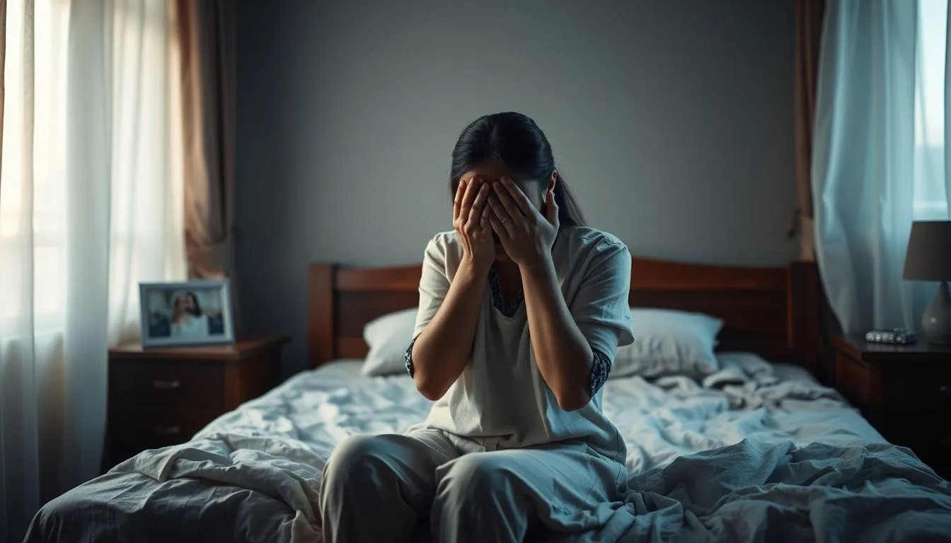 Pengertian dan Makna Dasar Mimpi Menangis Karena Suami Selingkuh (c) Ilustrasi AI