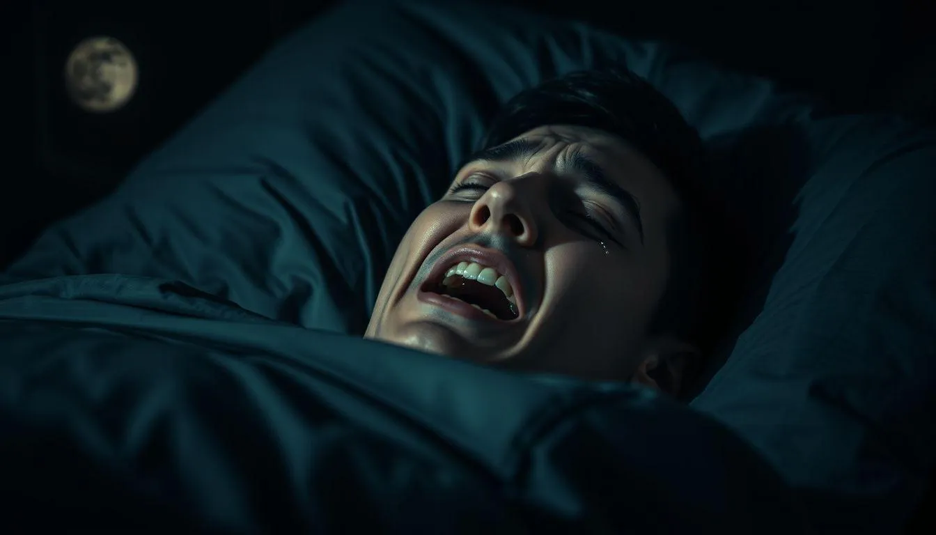 Pengertian dan Makna Dasar Mimpi Menangis Sambil Teriak (c) Ilustrasi AI