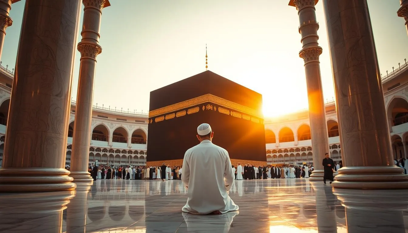 Makna Spiritual di Balik Mimpi Mencium Ka'bah Sambil Menangis (c) Ilustrasi AI