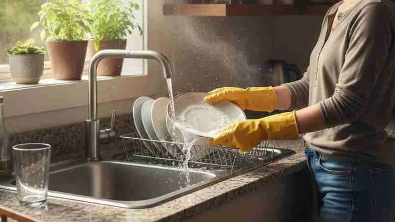 Hubungan Mimpi Mencuci Alat Makan dengan Kondisi Emosional (c) Ilustrasi AI