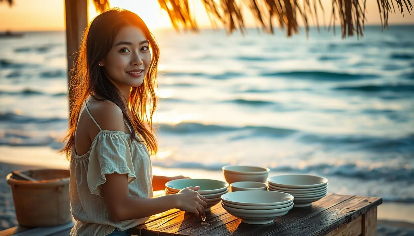 Definisi Mimpi Mencuci Piring (c) Ilustrasi AI