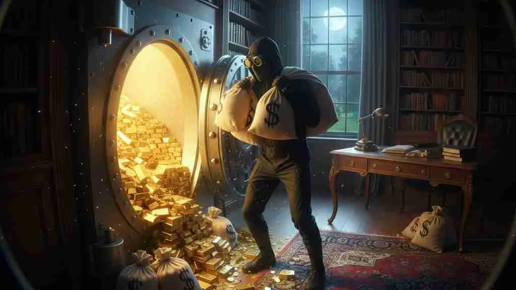 Dampak Psikologis dan Emosional Mimpi Mencuri Emas (c) Ilustrasi AI