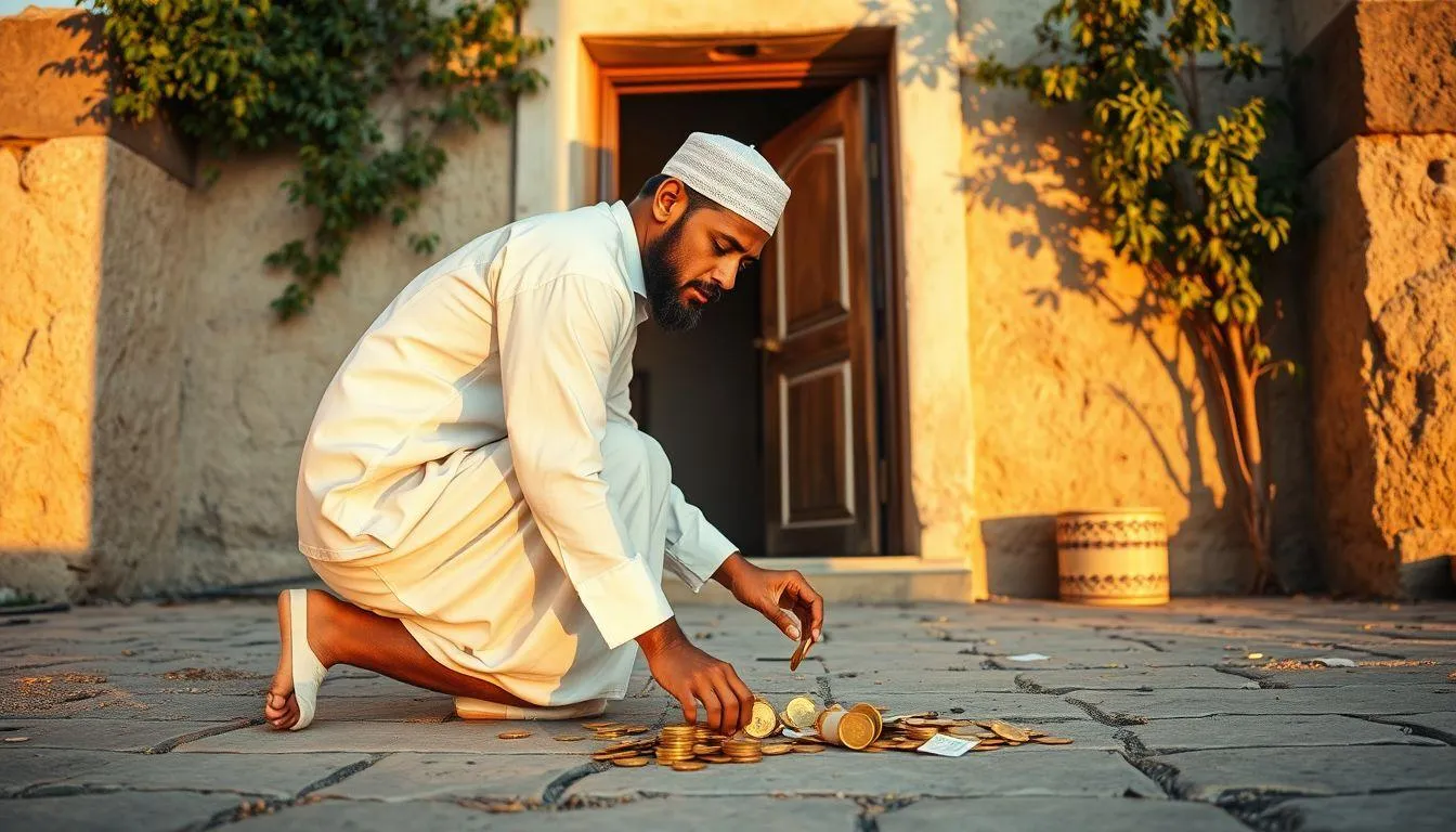 Pandangan Islam tentang Mimpi Menemukan Uang di Depan Rumah (c) Ilustrasi AI