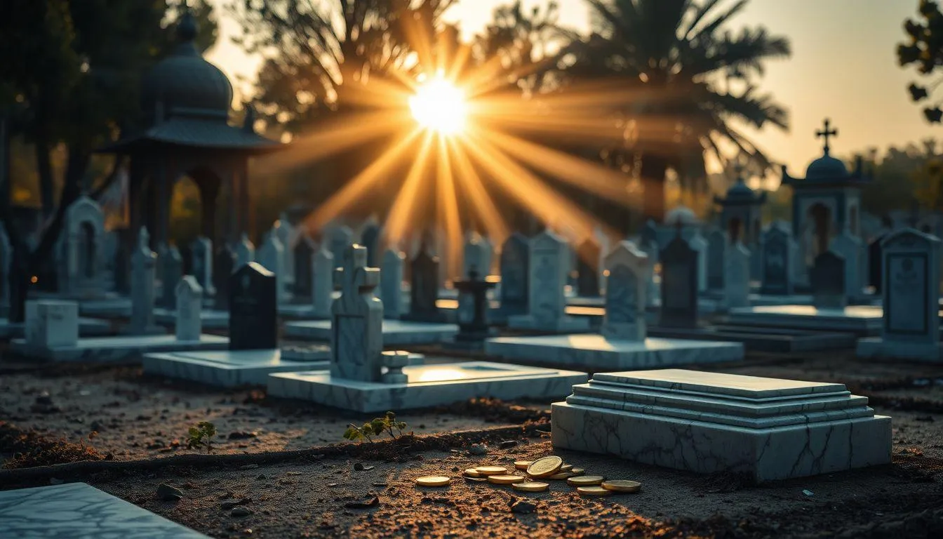 Perspektif Islam tentang Mimpi Menemukan Uang di Kuburan (c) Ilustrasi AI