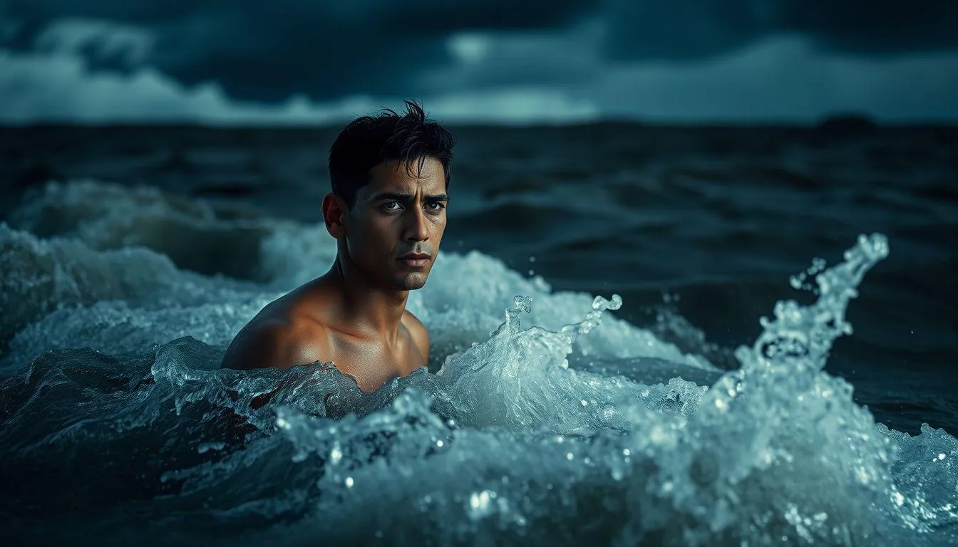 Analisis Psikologis Mimpi Menerjang Banjir (c) Ilustrasi AI