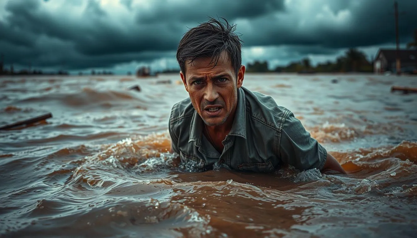 FAQ: Pertanyaan Umum tentang Arti Mimpi Menerjang Banjir (c) Ilustrasi AI