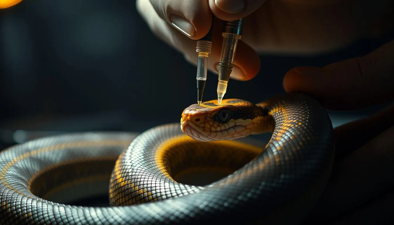 Pengertian dan Makna Dasar Mimpi Mengambil Bisa Ular (c) Ilustrasi AI