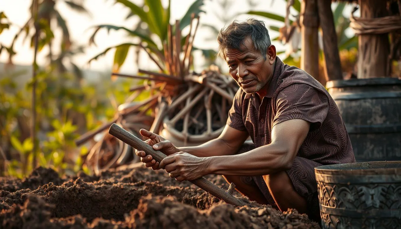 Hubungan Mimpi Menggali Sumur dengan Rezeki dan Karier (c) Ilustrasi AI