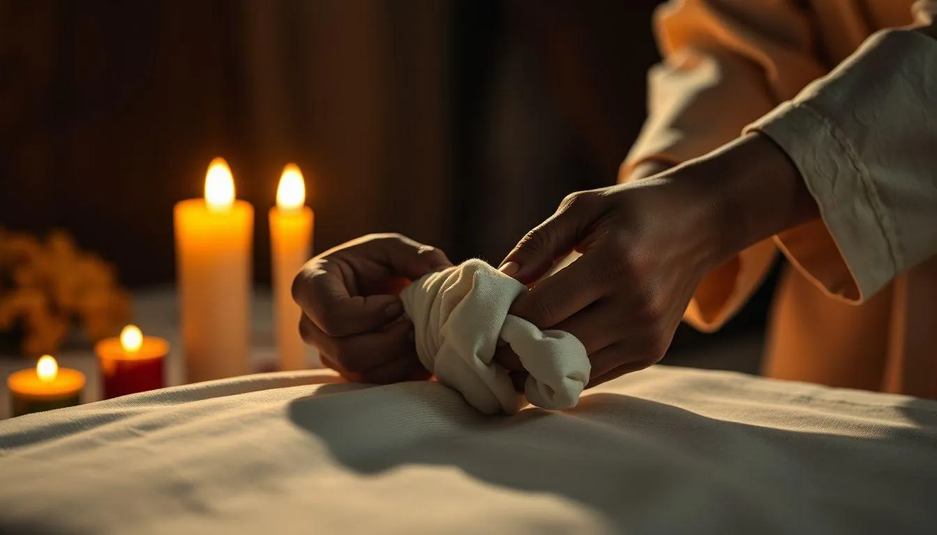 Variasi Mimpi Mengikat Tali Pocong dan Maknanya (c) Ilustrasi AI