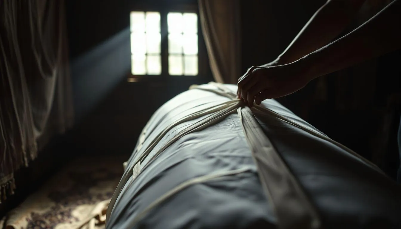 Hubungan Mimpi Mengikat Tali Pocong dengan Kehidupan Sehari-hari (c) Ilustrasi AI