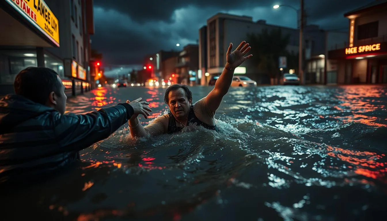 Simbolisme Air Banjir dalam Mimpi (c) Ilustrasi AI