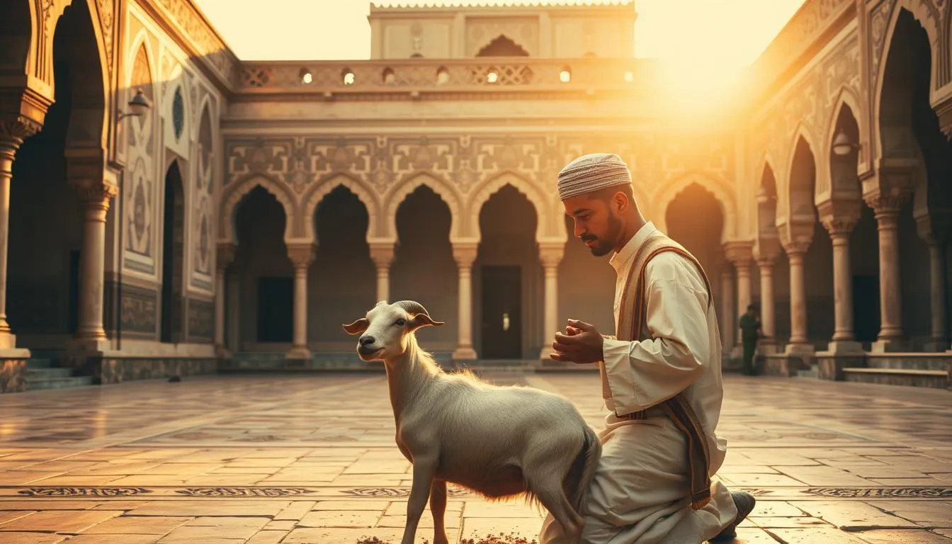 Perbedaan Tafsir Mimpi Menyembelih Kambing dalam Berbagai Budaya (c) Ilustrasi AI