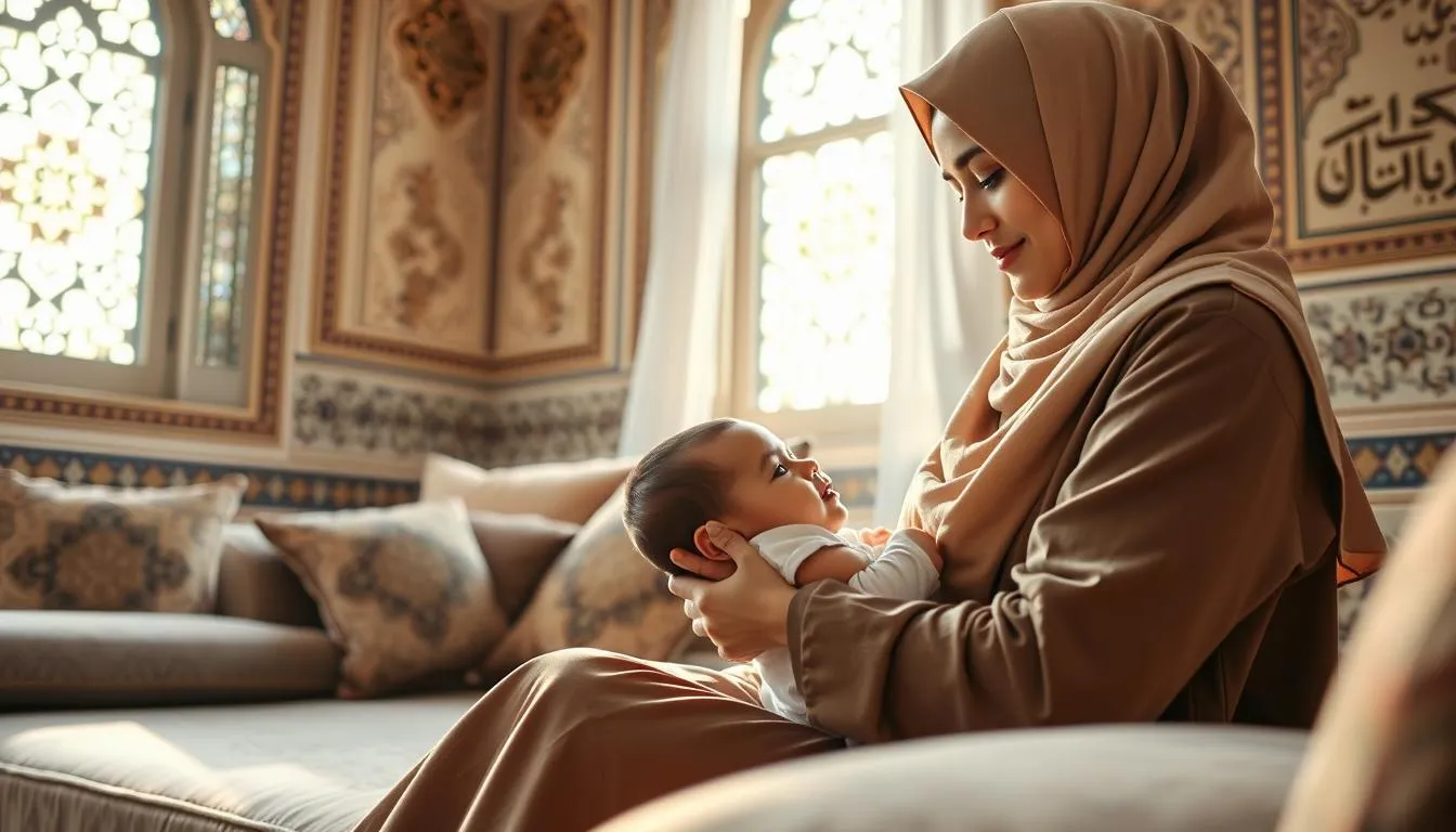 Tafsir Mimpi Menyusui Bayi Menurut Islam (c) Ilustrasi AI