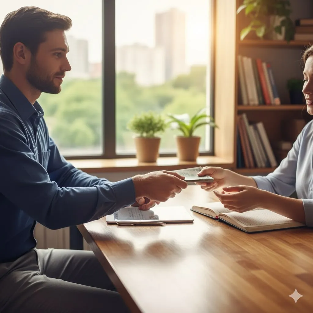 Tafsir Spiritual dan Religius Mimpi Meminjamkan Uang (c) Ilustrasi AI