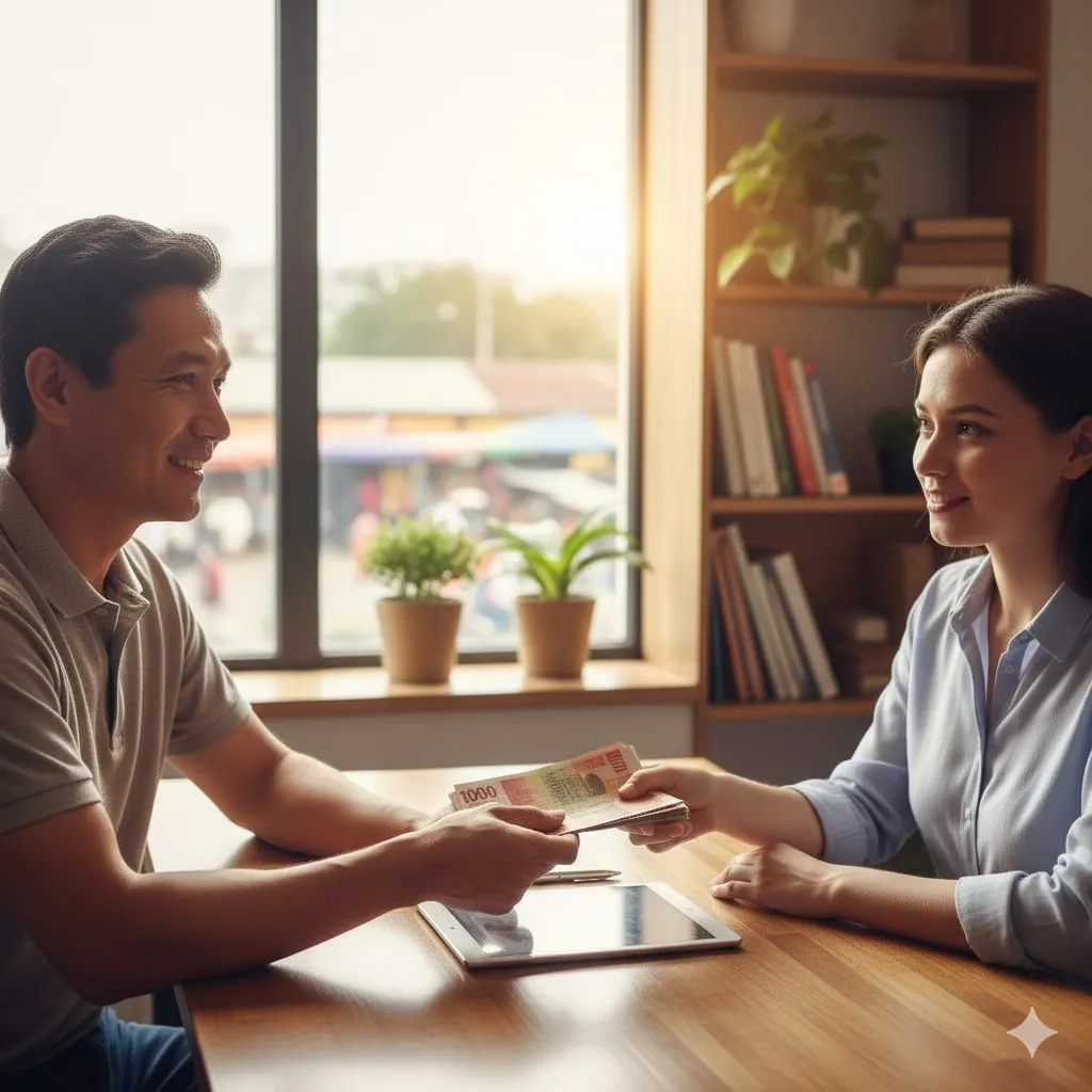 FAQ (Frequently Asked Questions) (c) Ilustrasi AI