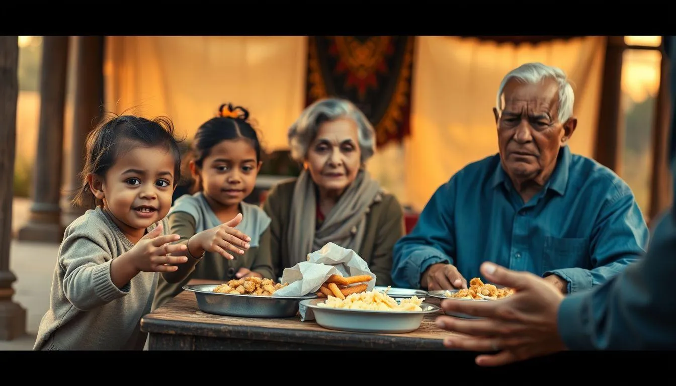 Mimpi Minta Makan dalam Berbagai Konteks (c) Ilustrasi AI