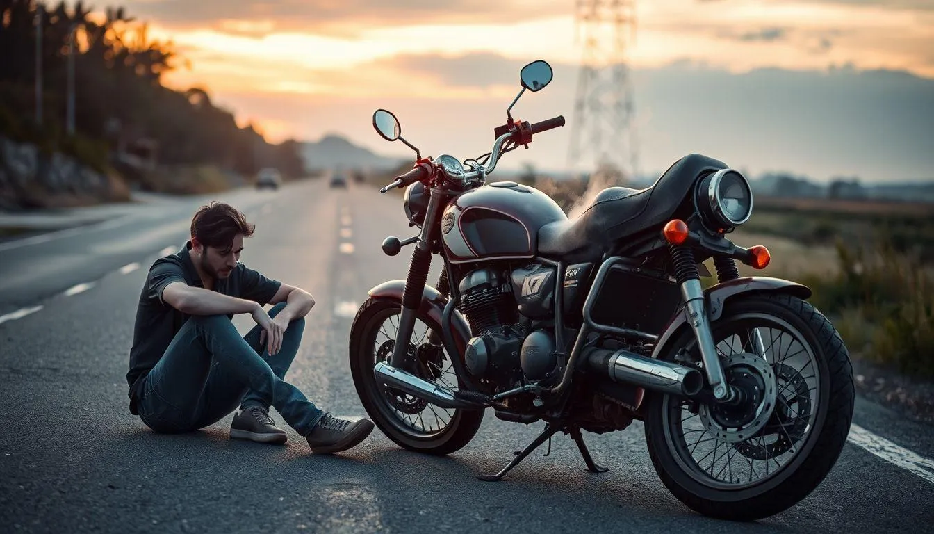 Pengertian dan Makna Dasar Mimpi Motor Mati (c) Ilustrasi AI