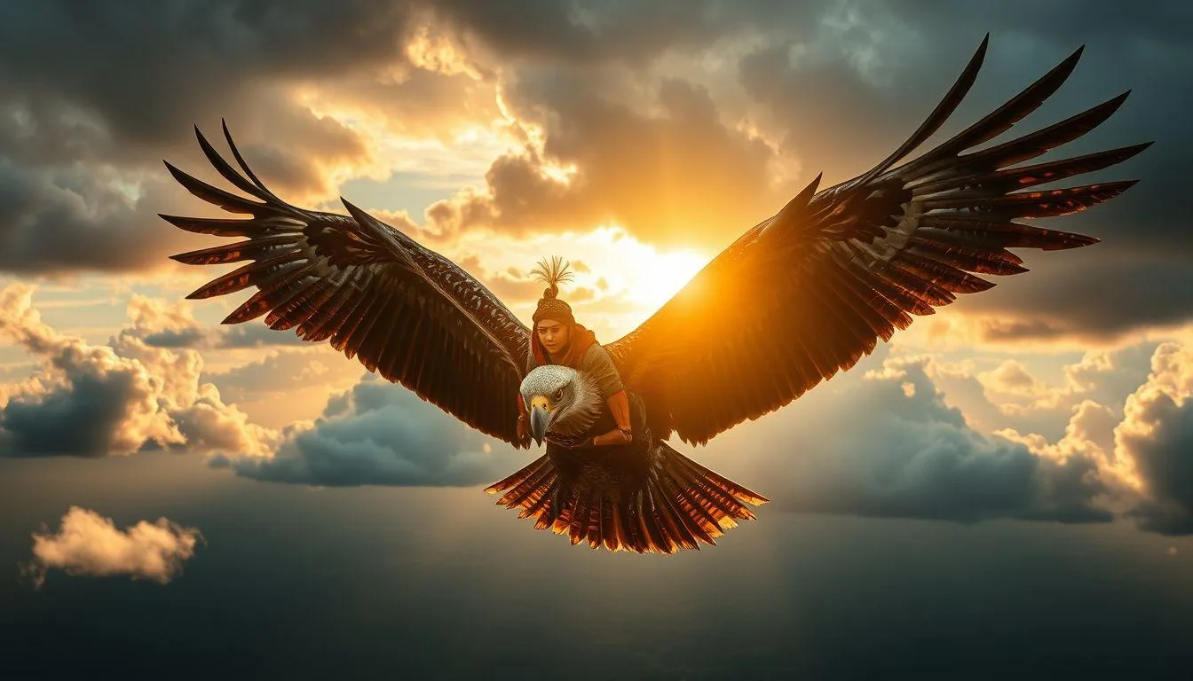 Interpretasi Berdasarkan Jenis Burung Besar (c) Ilustrasi AI