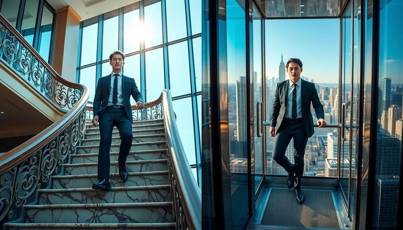 Variasi Mimpi Naik ke Atas dan Maknanya (c) Ilustrasi AI