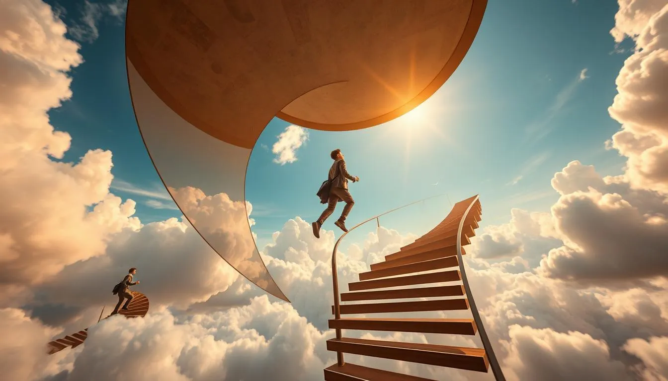 Faktor-faktor yang Mempengaruhi Mimpi Naik ke Atas (c) Ilustrasi AI