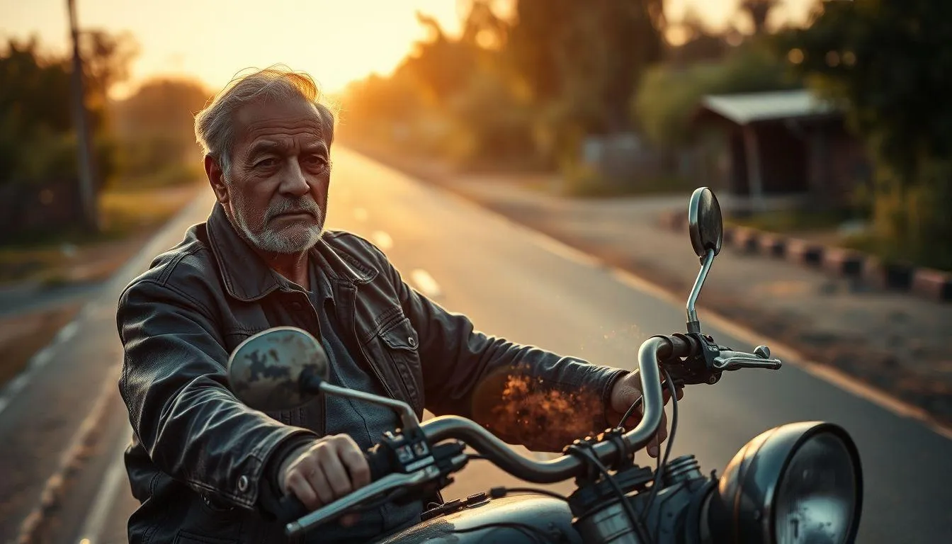 Pertanda Positif dari Mimpi Naik Motor Butut (c) Ilustrasi AI