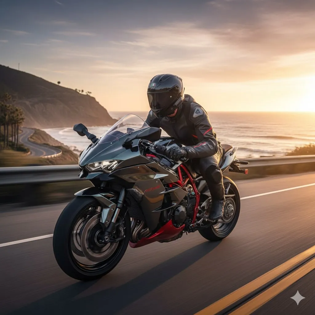 Tafsir Mimpi Naik Motor Kenceng Menurut Primbon Jawa (c) Ilustrasi AI