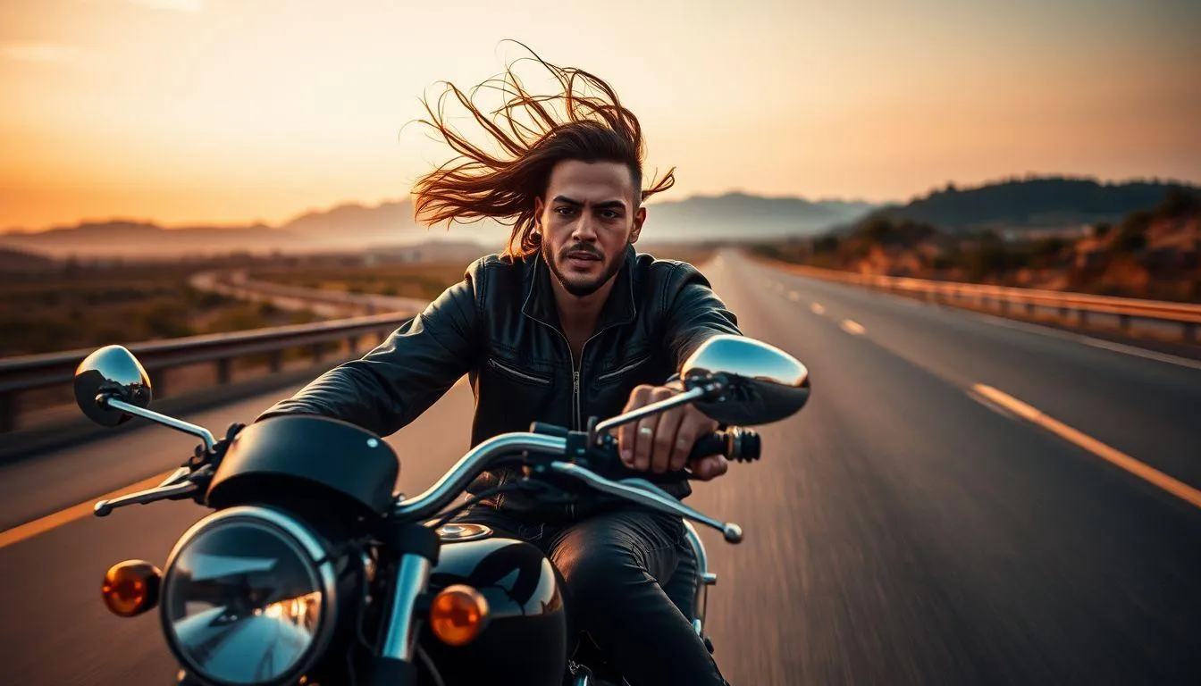 FAQ Seputar Arti Mimpi Naik Motor Kenceng (c) Ilustrasi AI