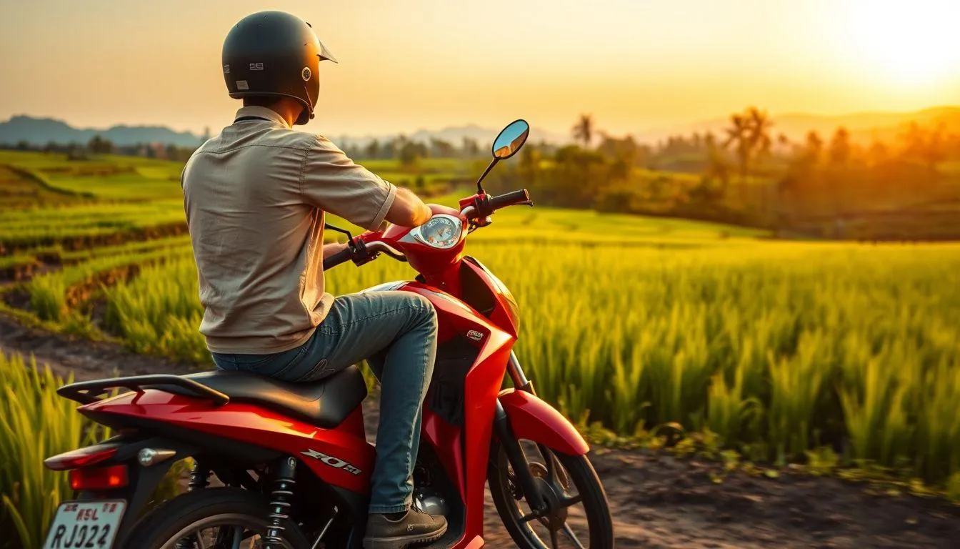 Interpretasi Berdasarkan Jenis Motor dan Cara Berkendara (c) Ilustrasi AI