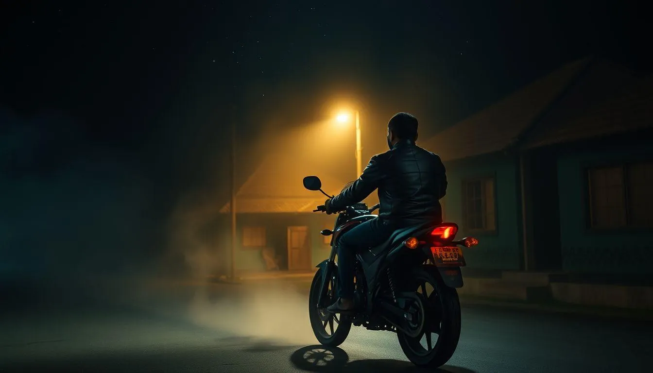 Interpretasi Mimpi Naik Motor Malam Hari Menurut Primbon Jawa (c) Ilustrasi AI