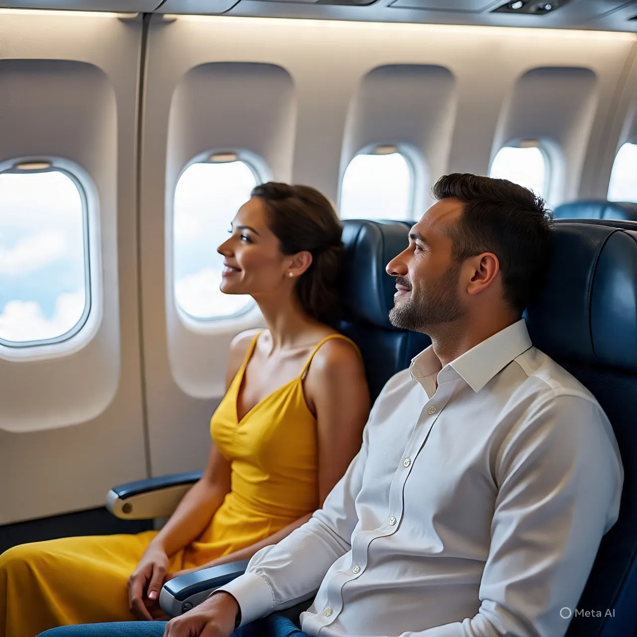 Simbolisme Pesawat dalam Konteks Hubungan Romantis (c) Ilustrasi AI