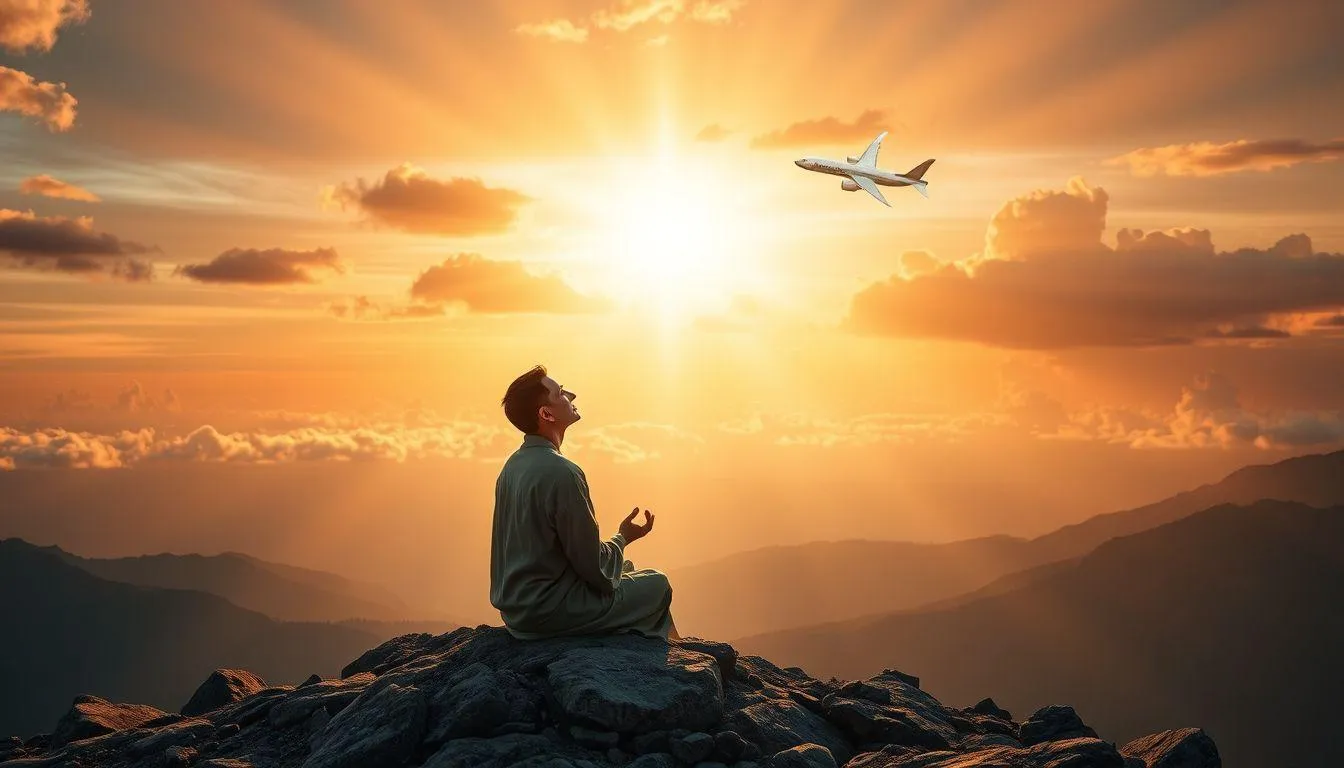 Makna Spiritual dan Simbolisme Mimpi Pesawat Darurat (c) Ilustrasi AI