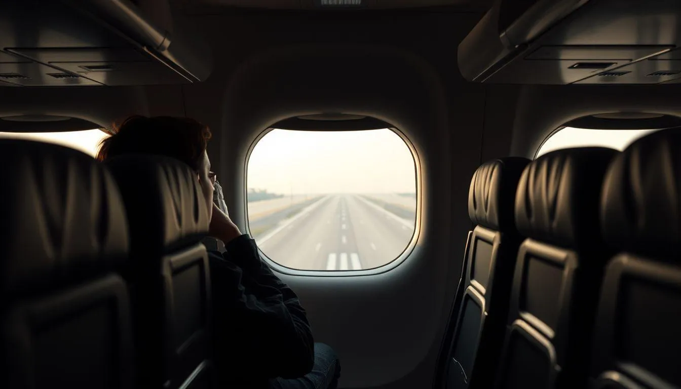 Pengertian dan Makna Dasar Mimpi Naik Pesawat Gagal Terbang (c) Ilustrasi AI