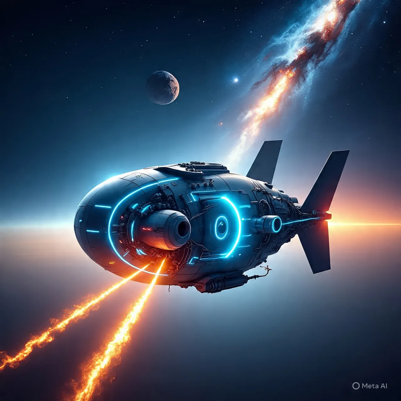 Interpretasi Psikologis Mimpi Naik Pesawat Luar Angkasa (c) Ilustrasi AI