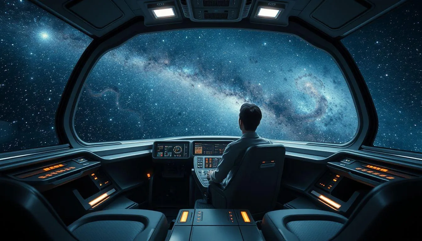 Makna Umum Mimpi Naik Pesawat Luar Angkasa (c) Ilustrasi AI