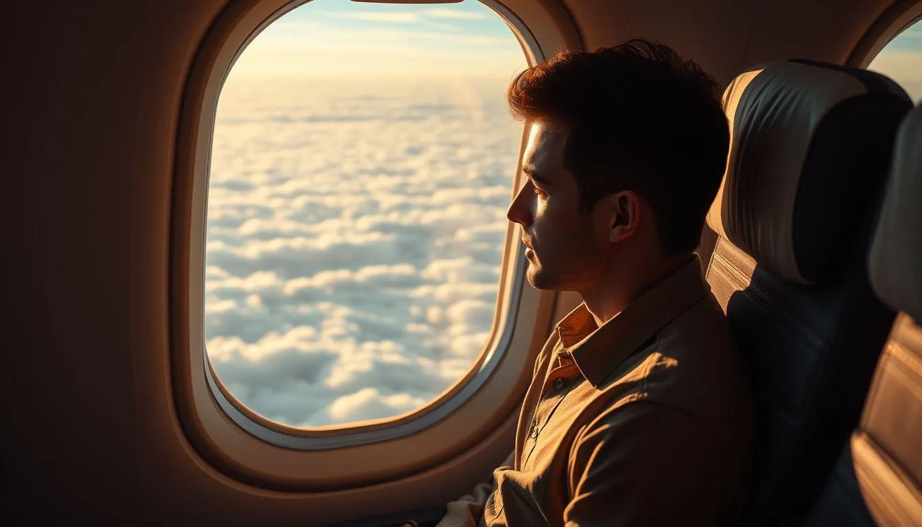Aspek Psikologis Mimpi Naik Pesawat Sendirian (c) Ilustrasi AI