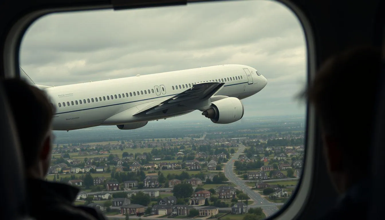 Pengertian dan Makna Dasar Mimpi Naik Pesawat Terbang Rendah (c) Ilustrasi AI