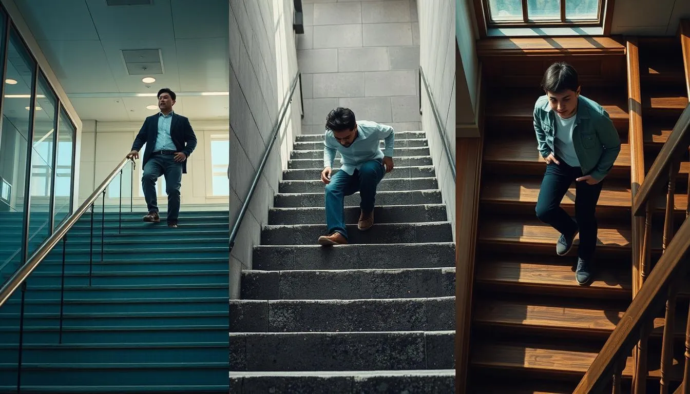 Perbedaan Mimpi Naik Tangga Tapi Susah dan Mimpi Tangga Lainnya (c) Ilustrasi AI