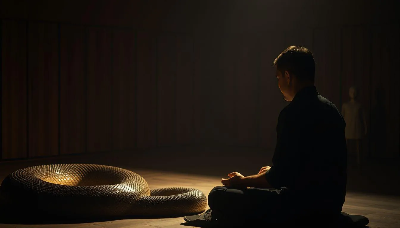 Analisis Psikologis Mimpi Ngasih Makan Ular (c) Ilustrasi AI