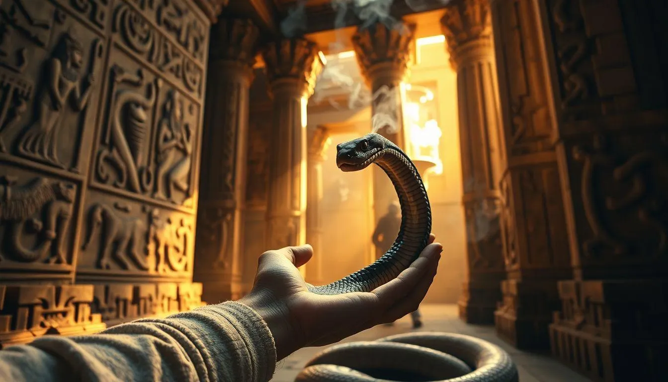 Simbolisme Ular dalam Berbagai Budaya (c) Ilustrasi AI