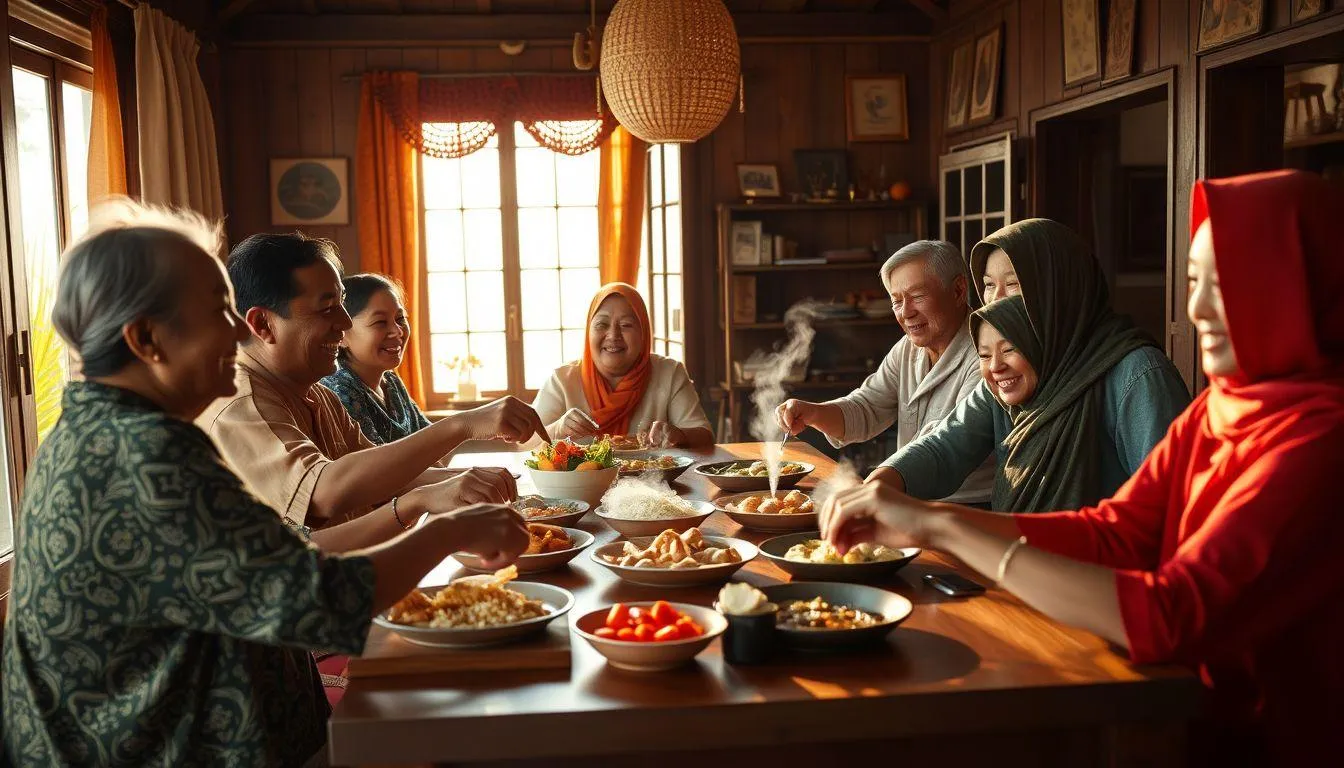 Makna Umum Arti Mimpi Numpang Makan di Rumah Orang (c) Ilustrasi AI