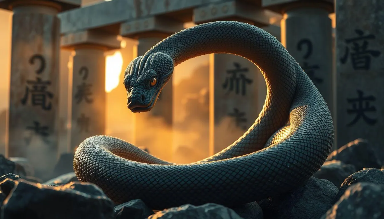 Pengertian dan Simbolisme Ular dalam Mimpi (c) Ilustrasi AI