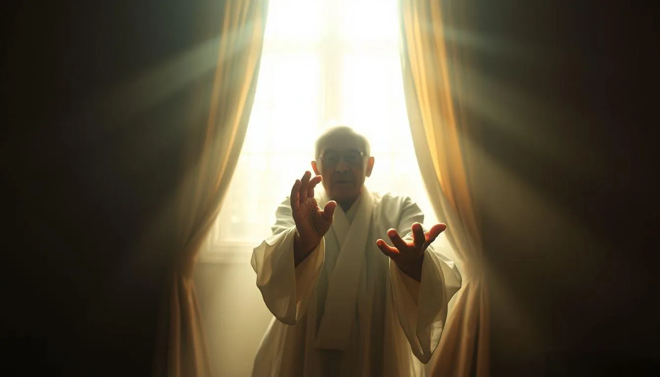 Pengertian dan Makna Dasar Mimpi Orang Meninggal Minta Uang (c) Ilustrasi AI