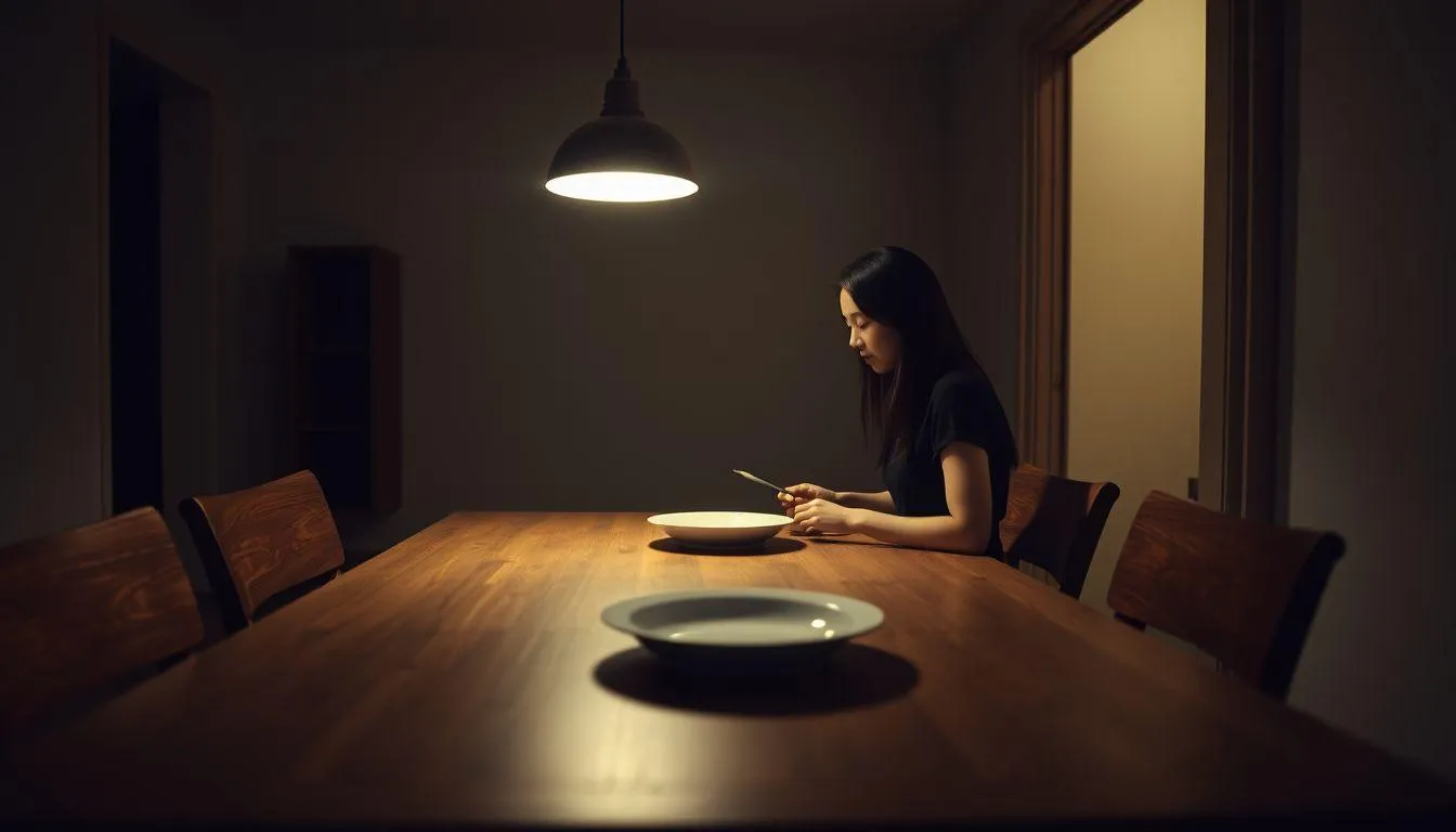 Arti Mimpi Pacar Makan Sendirian (c) Ilustrasi AI