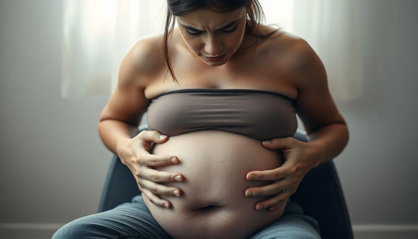 Pengertian dan Makna Dasar Mimpi Perut Besar dan Sakit (c) Ilustrasi AI