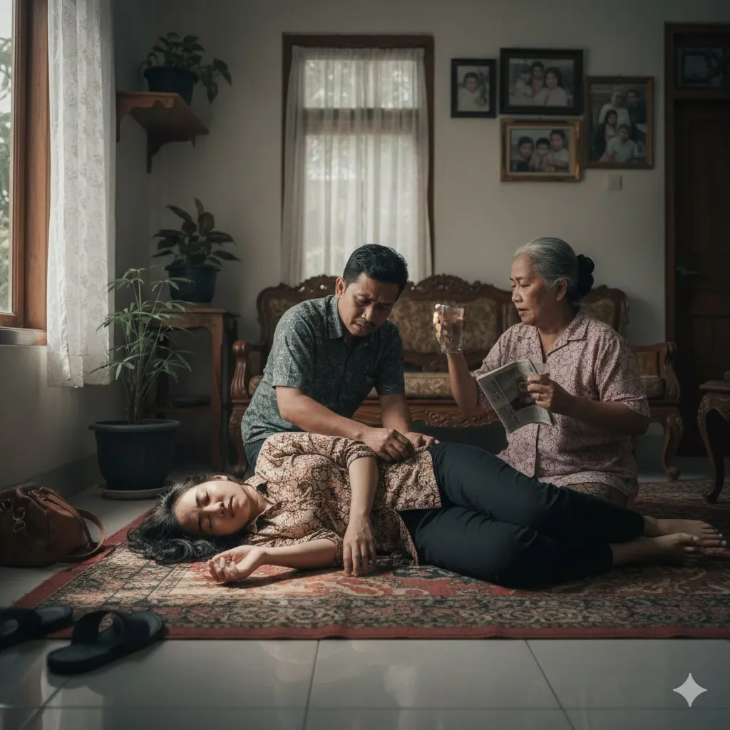 Interpretasi Spiritual dan Religius (c) Ilustrasi AI